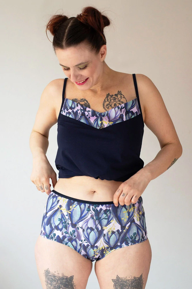 kalhotky high dark Magnolia