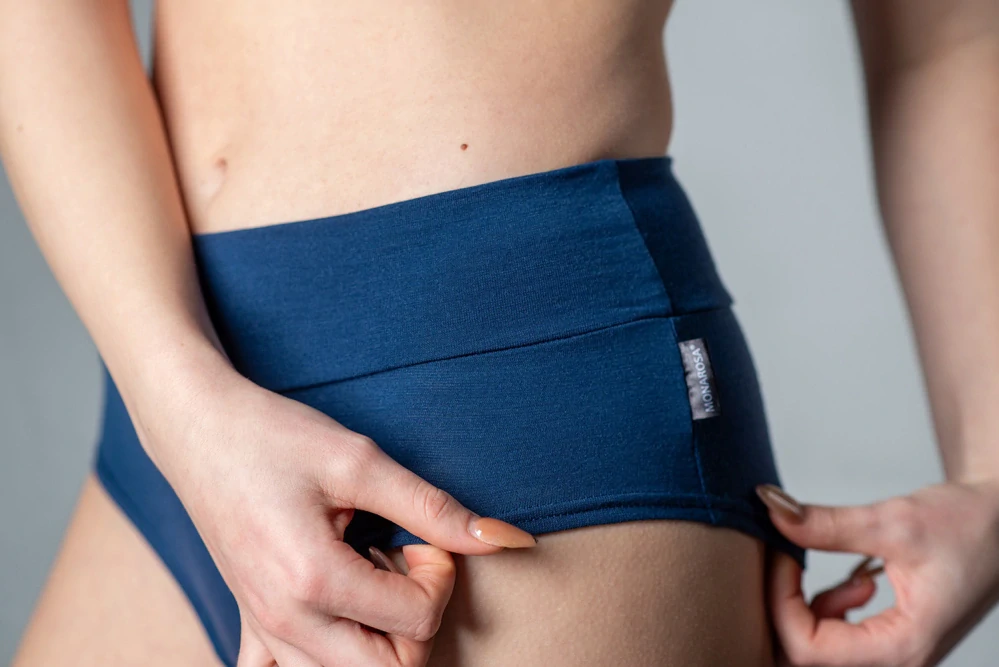 kalhotky merino blue