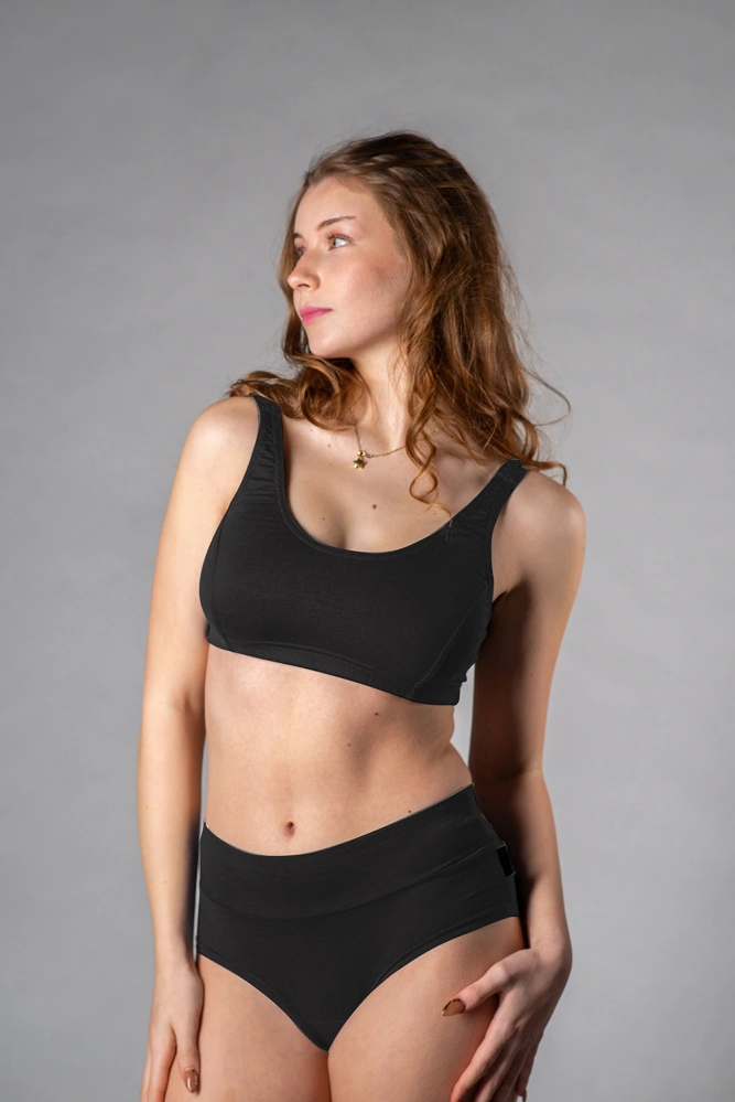 podprsenka Black merino