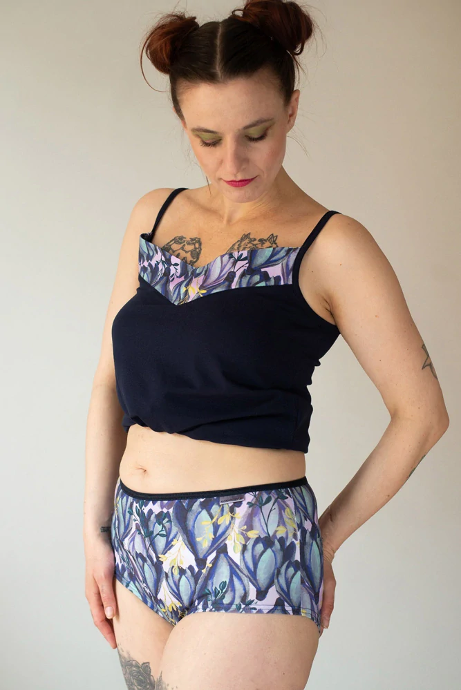 kalhotky high dark Magnolia