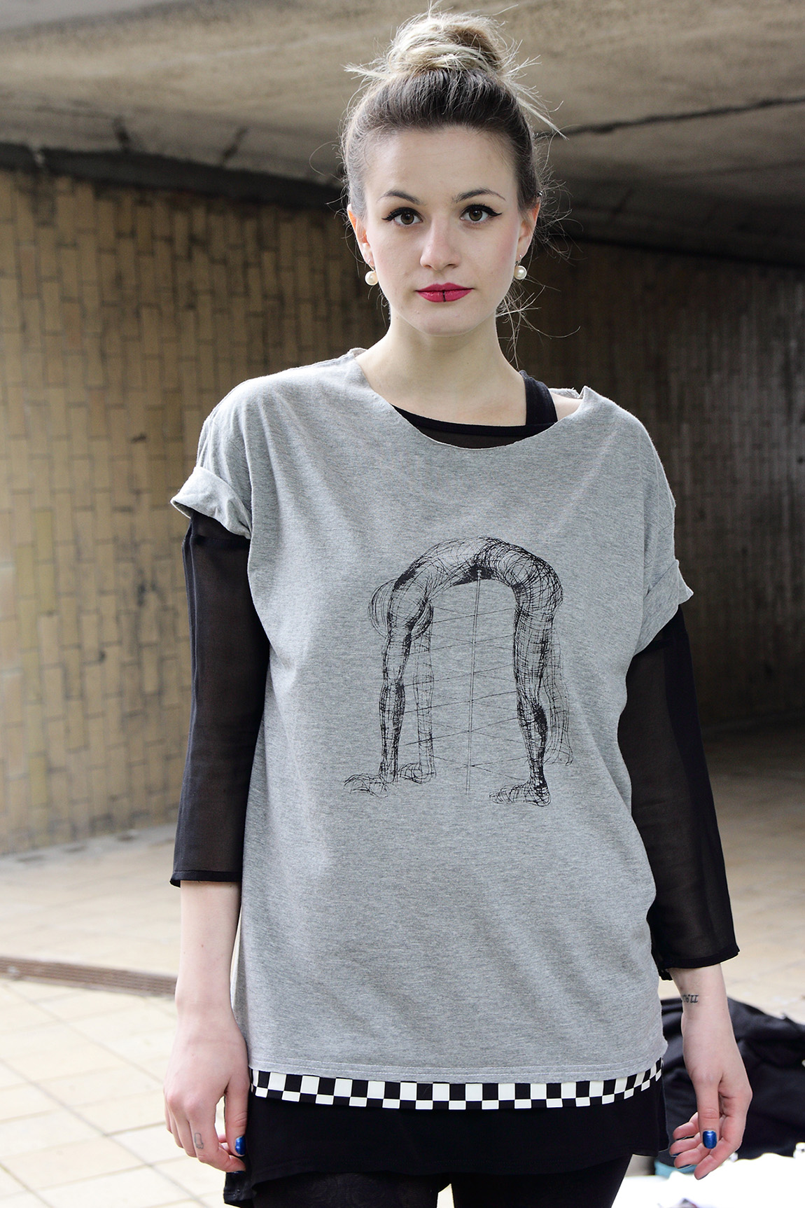 unisex triko Acrobata