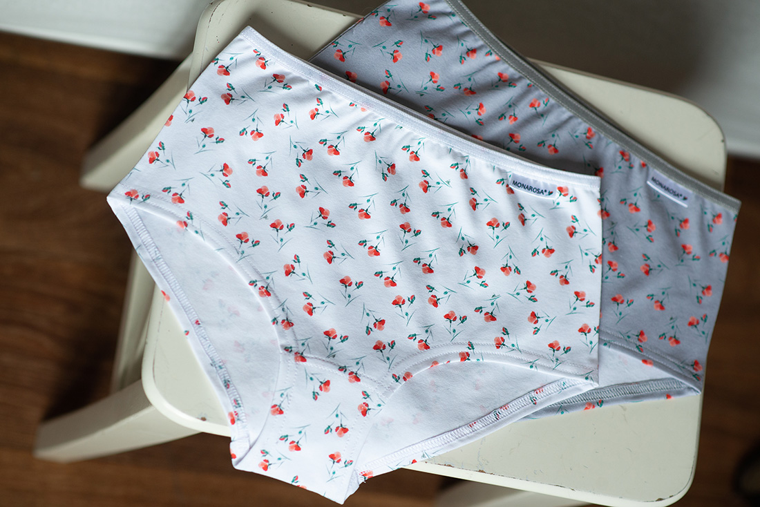 kalhotky high Něžná bílá