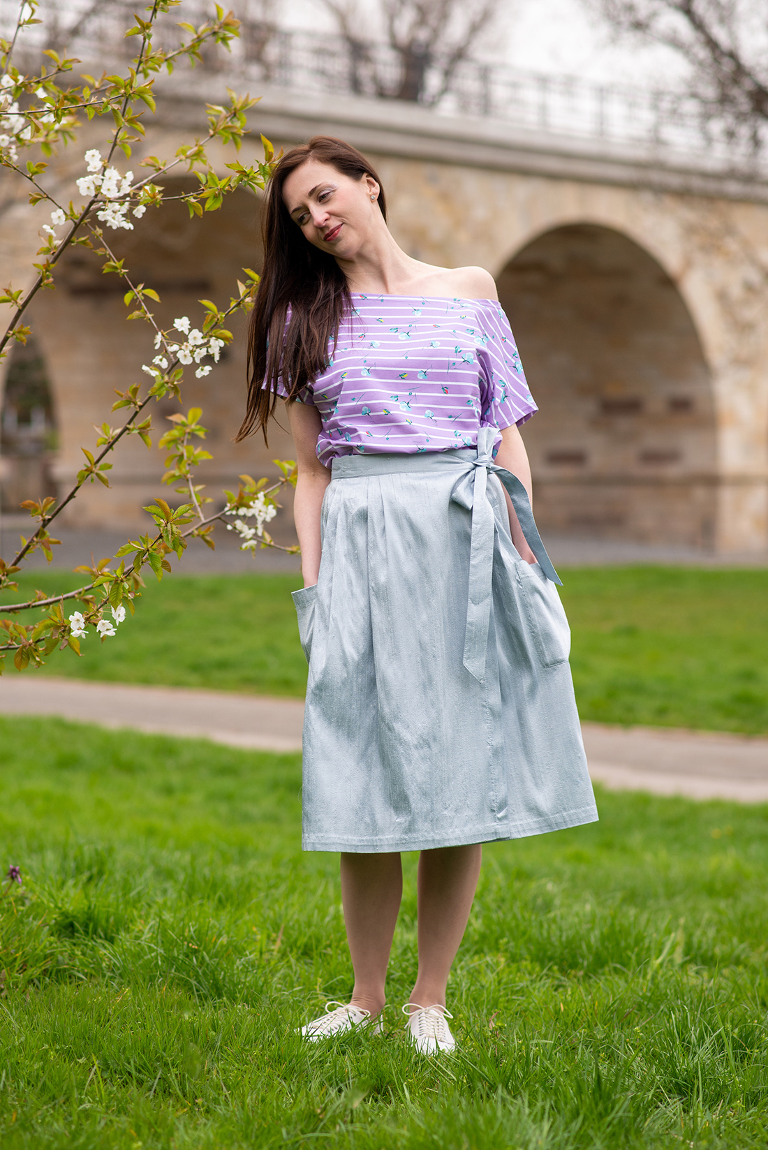 pruhované triko Nicole Lila