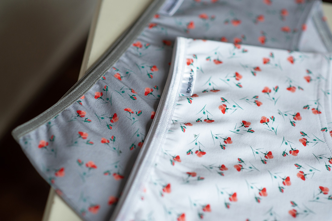 kalhotky high Něžná bílá