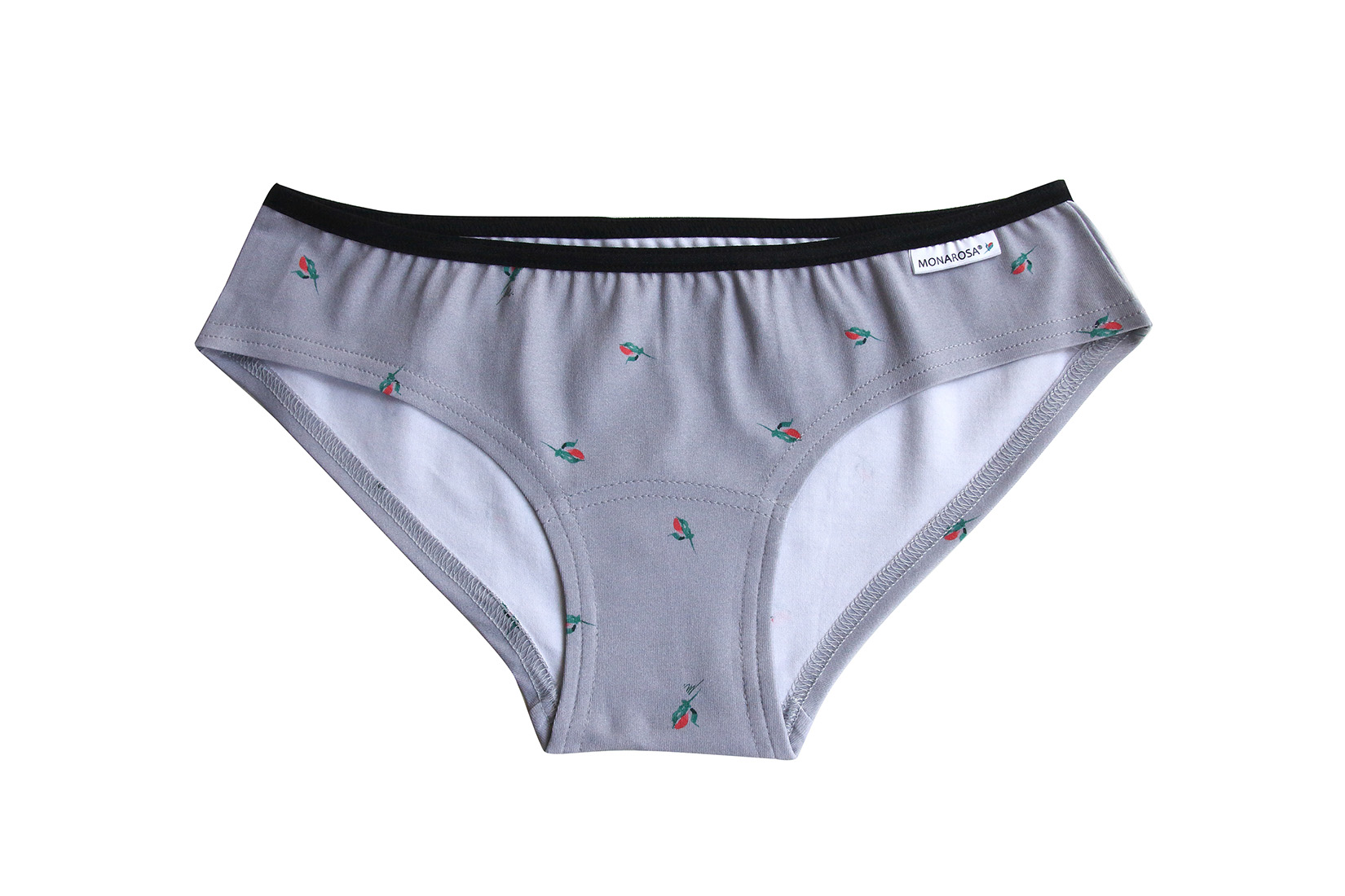 kalhotky bikini Poupě šedá