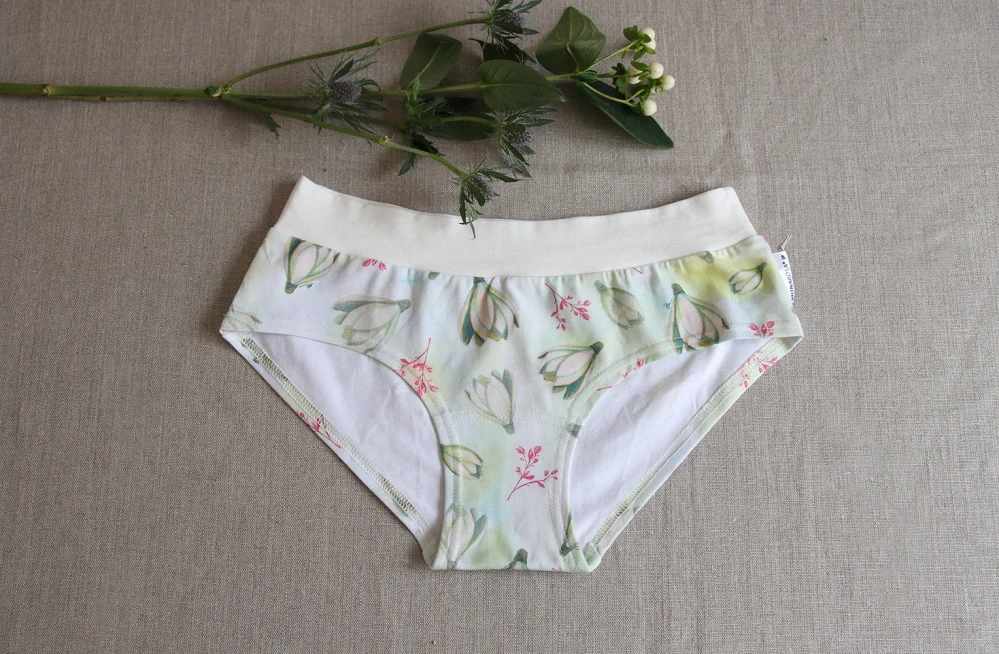 kalhotky Green Flowers bio