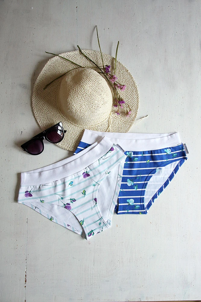 kalhotky Blue stripes bio