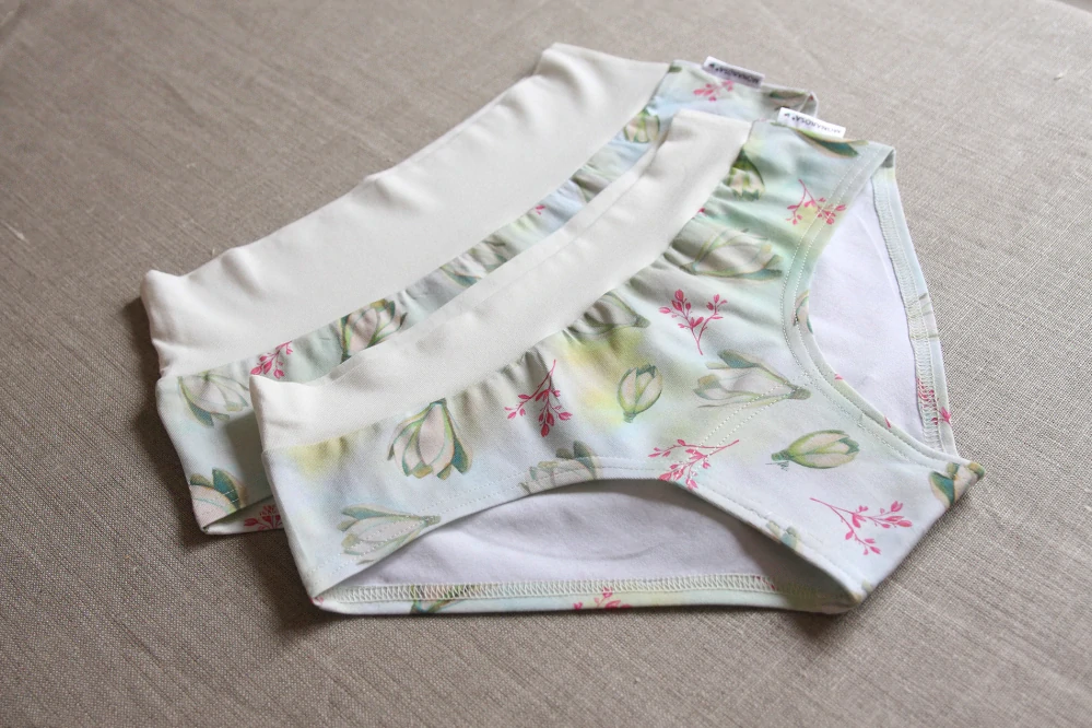 kalhotky Green Flowers bio