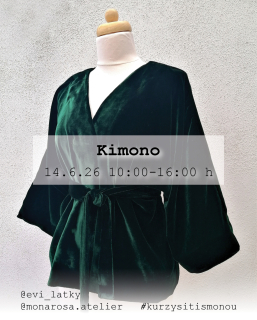 KURZ ŠITÍ - KIMONO