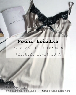 Kurz šití - Noční košilka
